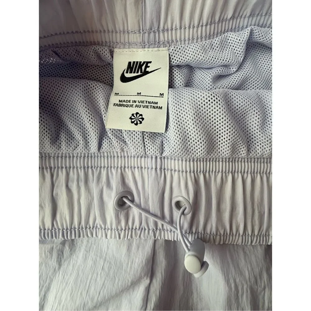 Nike EYBL Player Exclusive Women’s Lilac Nylon Windbreaker Training Shorts Size